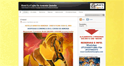 Desktop Screenshot of hotellacejita.com